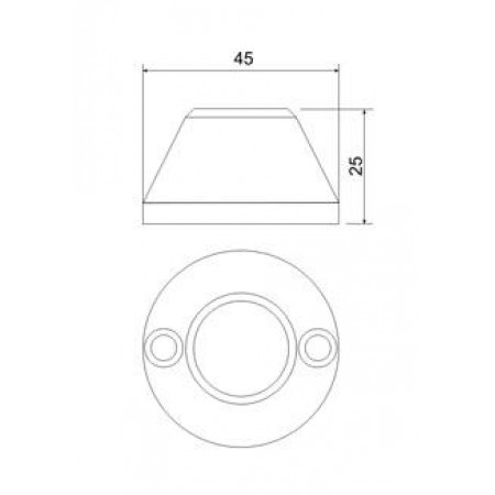 СP-Z-2 (мод. E P), накладной, самый маленький в мире считыватель EM-Marine 125 кГц