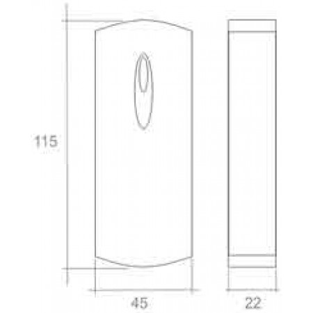 Matrix-III (мод. E H), RFID-считыватель 125 кГц Matrix-III (мод. E H), RFID-считыватель 125 кГц